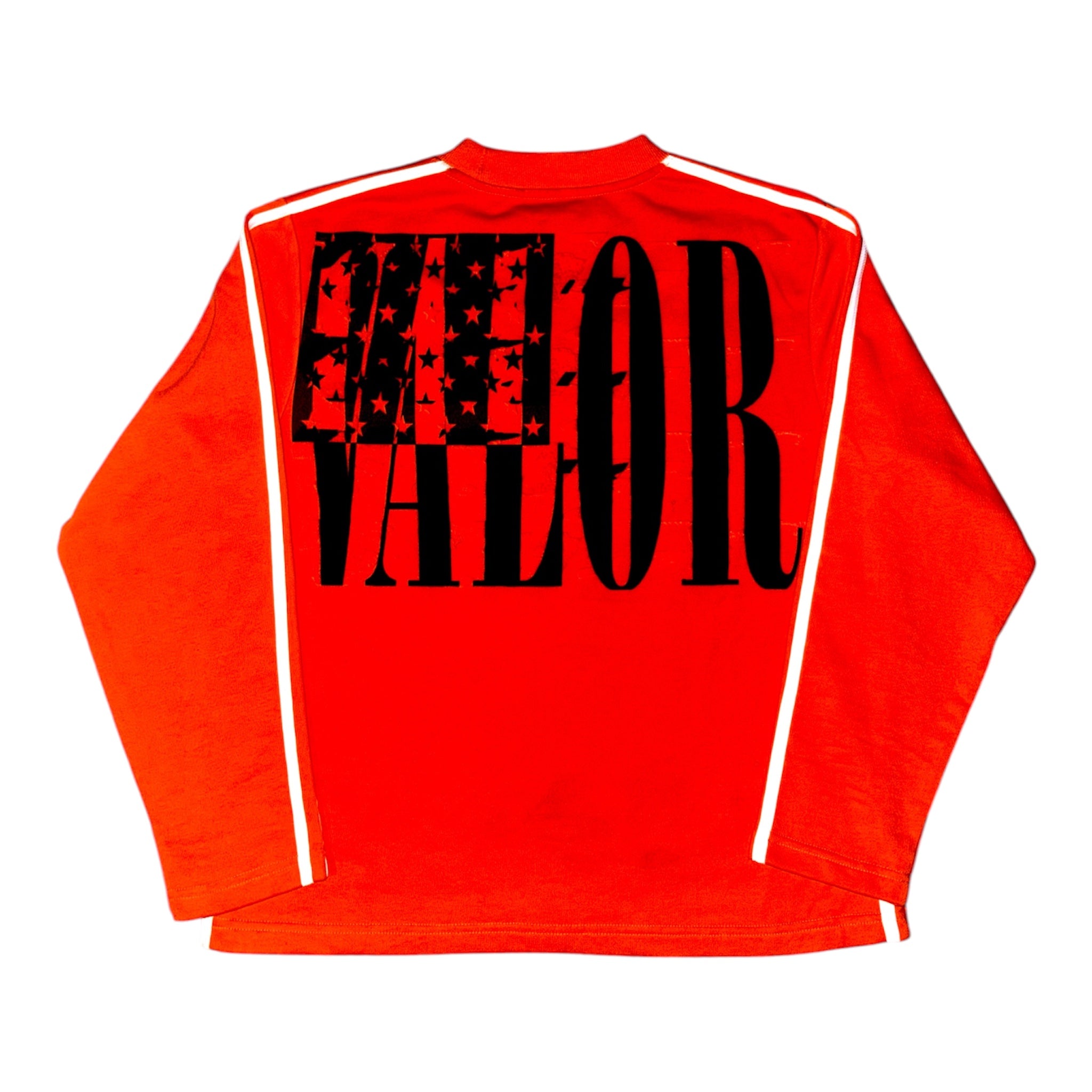 4V ASPHALT ORANGE GRAND PRIX TEE